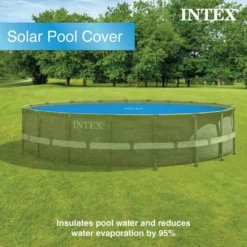 Intex Round Easy Set Vinyl Solar Cover For Swimming Pools -Intex GUEST 02549d76 cd42 4d5e aa0b 852e335fb43e