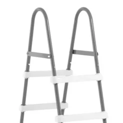 Intex Steel Frame Above Ground Swimming Pool Entry/Exit Ladder For 48" High Wall Pools, 300 Pound Capacity, Accessory Only, Pool Not Included -Intex GUEST 042b2320 c92c 40bb bd34 a0c63c6a8fa6