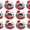 Intex Red River Run 1 Fire Edition Sport Lounge, Inflatable Water Float, 53" Diameter 12 Pack