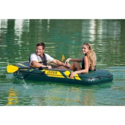 Intex Seahawk Inflatable Floating Boat Raft Set With Oars & Air Pump -Intex GUEST 07107441 b5c2 42f2 b961 c2e8f591ecc5