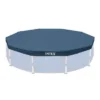 Intex 15 Foot Round Debris Cover And Vinyl Solar Cover For Above Ground Pools