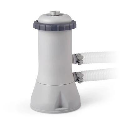 Intex 26711EH 12 Foot X 30 Inch Prism Frame Above Ground Swimming Pool With 530 GPH GCFI Filter Pump And Easy Set-Up And Fits Up To 6 People 3 Intex 26711EH 12 Foot X 30 Inch Prism Frame Above Ground Swimming Pool With 530 GPH GCFI Filter Pump And Easy Set-Up And Fits Up To 6 People - Image 3