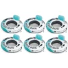 Intex Aqua River Run 1 Inflatable Floating Lake Tube 53-inch Diameter 6-Pack