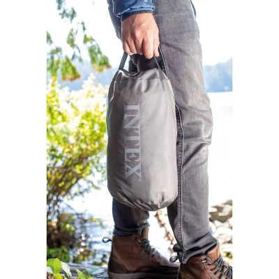 Intex TPU Cot Camping Sleeping Mat With Hand Held Mini USB Pump 3 Intex TPU Cot Camping Sleeping Mat With Hand Held Mini USB Pump - Image 3