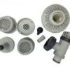 Intex 26005E Above Ground Swimming Pool Inlet Replacement Part Kit For Large Pool (3 Holes)