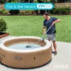 Intex 12 Gallon/45 Liters Pool And Spa Vacuum ZR100 Suitable For Use With All PureSpas, Above Ground Pools And In-Ground Pools