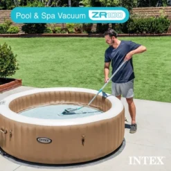 Intex 12 Gallon/45 Liters Pool And Spa Vacuum ZR100 Suitable For Use With All PureSpas, Above Ground Pools And In-Ground Pools