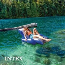 Intex Inflatable Floating Comfortable Recliner Lounges With Cup Holders -Intex GUEST 18e44b2b 91a6 482b 9c6b 314598ce3882