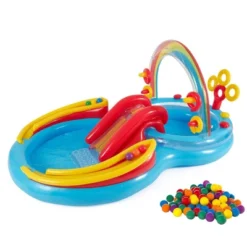 Intex Rainbow Slide Inflatable Pool And Water Slide Ring Center 11 Intex Rainbow Slide Inflatable Pool And Water Slide Ring Center -Intex GUEST 1b3ec625 727c 4899 bd42 928b6e6d6a74