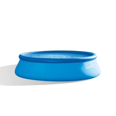 Intex 15ft X 48in Easy Set Outdoor Above Ground Swimming Pool Kit With Ladder, Cover, 1000 GPH GFCI Filter Pump And 6 Replacement Filter Cartridges 1 Intex 15ft X 48in Easy Set Outdoor Above Ground Swimming Pool Kit With Ladder, Cover, 1000 GPH GFCI Filter Pump And 6 Replacement Filter Cartridges