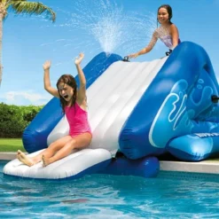 Intex Kool Splash Inflatable Pool Water Slide & Inflatable UFO Chair -Intex GUEST 1d4025af ad6c 4108 9ba9 d6a43c47d37a 1