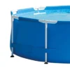 Intex 28200EH 10 Foot X 30 Inch 4 Person Outdoor Metal Frame Above Ground Round Swimming Pool With Easy Set-Up (Pump Not Included)