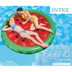 Intex Giant Inflatable 72 Inch Watermelon Island Swimming Pool Raft | 56283EP 9 Intex Giant Inflatable 72 Inch Watermelon Island Swimming Pool Raft | 56283EP -Intex GUEST 1fa35d15 5984 4185 a8a1 4f8d806cb97f