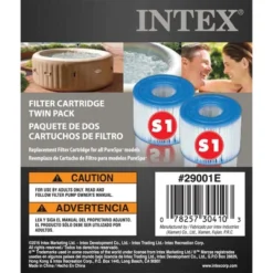 Intex 29001E PureSpa Type S1 Heavy Duty Easy Set Dacron Paper Hot Tub Spa Filter Replacement Cartridge For Various PureSpa Models, (10 Pack) -Intex GUEST 21e10662 3656 4238 922f afc228244056