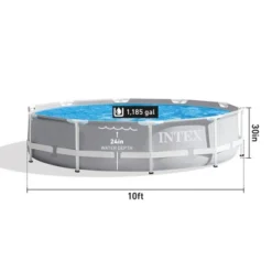 Intex Prism Frame Above Ground Swimming Pool -Intex GUEST 23aebd6f 2873 45e4 acd6 a2622e2248c4