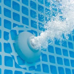 Intex 26675EG 14 Inch Krystal Clear 1500 GPH Saltwater System And Sand Filter Pump For Above Ground Pools With Automatic Timer And 6-Function Control