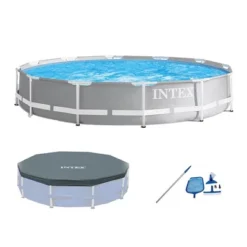 Intex 26711EH 12ft X 30in Prism Above Ground Pool Set W/ Cover & Maintenance Kit -Intex GUEST 2a43c9ae b87e 44c4 897f c353428eb14c