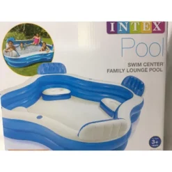 Intex 56475EP Swim Center Family Lounge Inflatable Pool 90" X 90" X 26" -Intex GUEST 2ae83f8f 05aa 482b 84ee f2a6527913e2