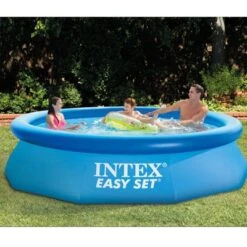 Intex 10ft Round Swimming Pool Cover & Easy Set 10ft X 30in Inflatable Pool 7 Intex 10ft Round Swimming Pool Cover & Easy Set 10ft X 30in Inflatable Pool -Intex GUEST 2c6a842e 5502 4a93 aef4 27f43ba19421