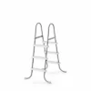 Intex Steel Frame Pool Ladder For 42” Wall Height Pools And 10’ Round Pool Cover