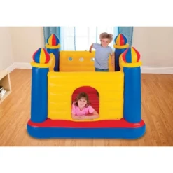 Intex Inflatable Colorful Jump-O-Lene Kids Castle Bouncer For Ages 3-6 | 48259EP -Intex GUEST 3360b9ff bea6 4960 bd43 37750479ddf3