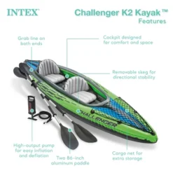 Intex Challenger Inflatable Kayak Set And Accessory Kit With Oars & Pump -Intex GUEST 35073195 e7b9 49e5 b045 0ac5f3902f69