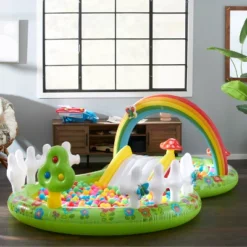 Intex 57154EP Colorful Inflatable My Garden Water Filled Play Center With Slide