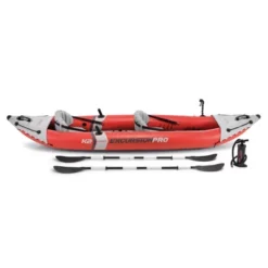 Intex Excursion Pro Inflatable 2 Person Vinyl Kayak With 2 Oars And Pump - Red -Intex GUEST 3f5bc7e7 a90d 4ffc 94b0 9285ec04f775