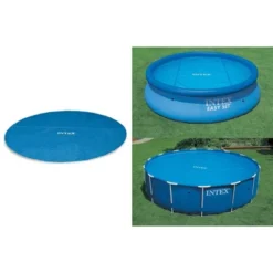 Intex 12' Pool Cover W/ 12 X 2.5 Ft Metal Frame Pool W/ Intex Filters (6 Pack) -Intex GUEST 3ff647f5 5b5c 415c 84e6 109dd35c2086