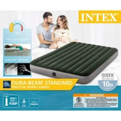 Intex 64109E Dura-Beam Standard Series Prestige Downy Inflatable Airbed, Queen -Intex GUEST 402ae8d4 470b 4664 99c7 75112f2d2586