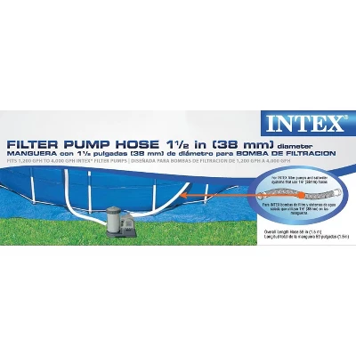 Intex 1.5 Inch Diameter Water Accessory Pool Pump Replacement Hose (6 Pack) 4 Intex 1.5 Inch Diameter Water Accessory Pool Pump Replacement Hose (6 Pack) - Image 4