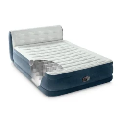 Intex 18" Pillow Top Air Mattress With Electric Pump And Headboard - Queen Size -Intex GUEST 4996f1ea 786f 41b1 8075 711e5f90e6b6