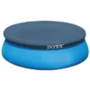 Intex 15 Foot Easy Set Swimming Pool Debris Cover & Floating Chlorine Dispenser