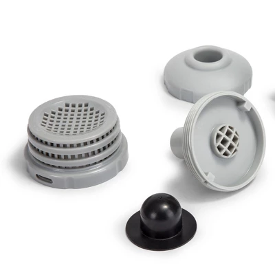 Intex 25022E Above Ground Swimming Pool Water Jet Connector Replacement Part Kit With Strainers, Nozzles, And Plugs With 1.25 Inch Fittings 2 Intex 25022E Above Ground Swimming Pool Water Jet Connector Replacement Part Kit With Strainers, Nozzles, And Plugs With 1.25 Inch Fittings - Image 2