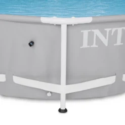 Intex 26710EH Prism 12 Foot X 30 Inch Prism Frame 6 Person Outdoor Round Above Ground Swimming Pool With Easy Set-Up, (Filter Pump Not Included) -Intex GUEST 4f317b07 7c1c 4a68 8c38 49a8f0f03a2f