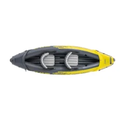 Intex Explorer K2 2-Person Inflatable Kayak With Oars And Air Pump - Yellow