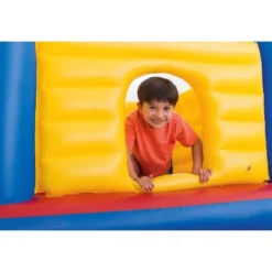 Intex 48259EP Inflatable Colorful Jump-O-Lene Castle Bouncer Indoor Outdoor Kids Jump Bounce House For 2 Kids, Ages 3 To 6 Years -Intex GUEST 55522ee6 518d 4630 b490 50774dfb7091