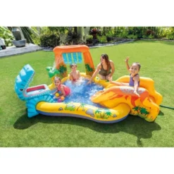 Intex Inflatable Kids Dinosaur Play Center Outdoor Water Park Pool With Slide 8 Intex Inflatable Kids Dinosaur Play Center Outdoor Water Park Pool With Slide -Intex GUEST 585fd2a7 73b1 4fa8 a478 7533cd06ff75