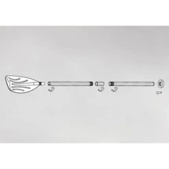 Intex Set Of 48" Paddles Plastic Ribbed French Oars For Inflatable Boat (Pair) -Intex GUEST 58e4d768 f392 413f b09b 5d2c37793659