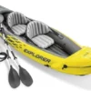 Intex Explorer K2 Inflatable Kayak Set 2 Person 10 Ft 3in X 3ft X 1ft 8in