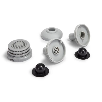 Intex 25022E Above Ground Swimming Pool Water Jet Connector Replacement Part Kit With Strainers, Nozzles, And Plugs With 1.25 Inch Fittings 3 Intex 25022E Above Ground Swimming Pool Water Jet Connector Replacement Part Kit With Strainers, Nozzles, And Plugs With 1.25 Inch Fittings - Image 3
