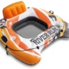 Intex Mega River Run XL Inflatable Floating Lake Tube 52inX49inX21in Orange