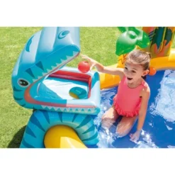 Intex Inflatable Kids Dinosaur Play Center Outdoor Water Park Pool With Slide 7 Intex Inflatable Kids Dinosaur Play Center Outdoor Water Park Pool With Slide -Intex GUEST 6aae04b4 41f3 4cda af41 24fe28602277