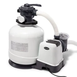 Intex 3000 GPH Sand Filter Pump With Built-In Timer And Krystal Clear Saltwater System Maintenance Set For Above Ground Outdoor Swimming Pools -Intex GUEST 6bfb1589 d80a 4902 973f b3c01e6a1983