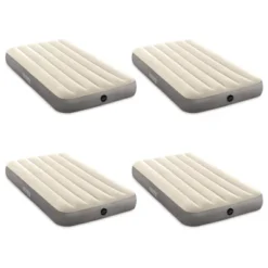 Intex Dura-Beam Standard Series Single Inflatable Air Mattress, Twin (4 Pack) -Intex GUEST 6c92a4dc 57e6 4361 91d2 323c474f50bc