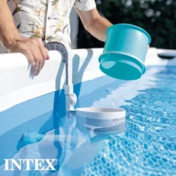 Intex 28000E Deluxe Wall-Mounted Swimming Pool Surface Automatic Skimmer With Removeable Skimmer Basket For 800+ GPH Pumps -Intex GUEST 6dda8d2b ed3e 47b8 b292 9429f017415b
