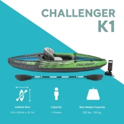 Intex Challenger Inflatable Kayak Set And Accessory Kit With Oars & Pump -Intex GUEST 75b83e4d a607 4b65 b32f df8764c6b799 1