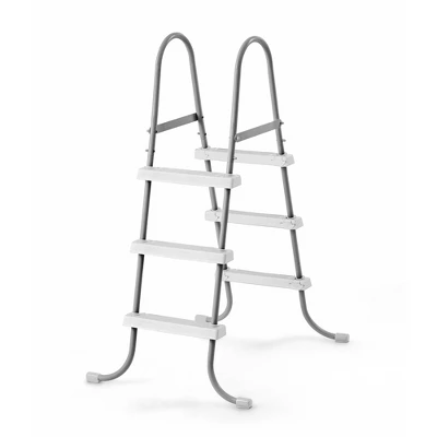 Intex Steel Frame Pool Ladder For 42' Wall Height & 15' Round Pool Debris Cover 3 Intex Steel Frame Pool Ladder For 42' Wall Height & 15' Round Pool Debris Cover - Image 3