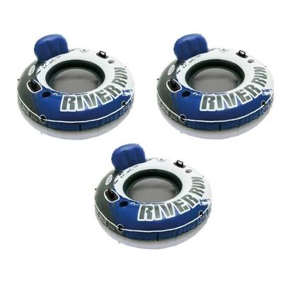 Intex River Run 1 Person Inflatable Tube Raft Float For Lake, Pool, And River 6 Intex River Run 1 Person Inflatable Tube Raft Float For Lake, Pool, And River - Image 6