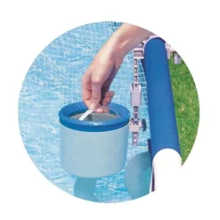Intex Deluxe Wall Mounted Pool Surface Automatic Skimmer With Removable Strainer Basket For 800+ GPH Pumps, Above-Ground Pool Accessory, 2 Pack -Intex GUEST 7b809ea2 9bd4 4d99 bb0b 468a642d92bf